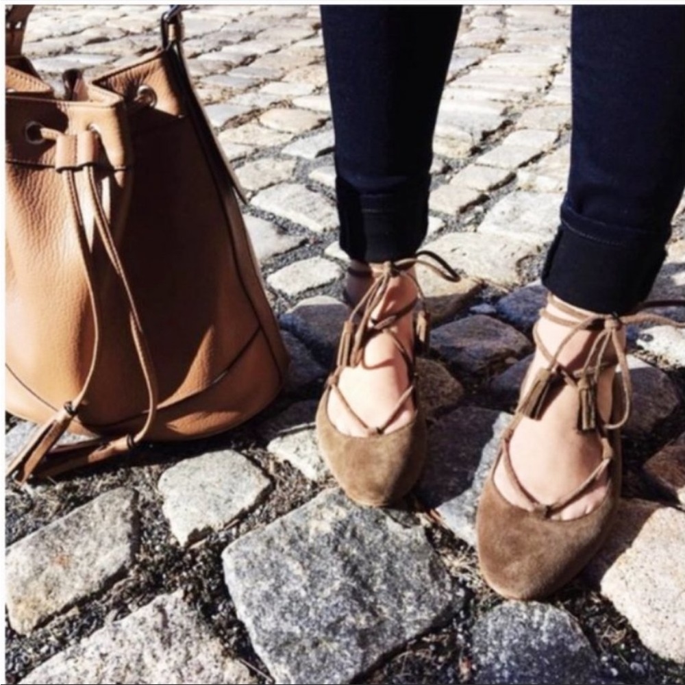 Madewell INGA Wrap Flats